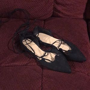 FINAL PRICE* Forever 21 lace up flats